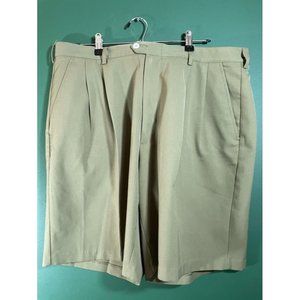 Alan Flusser Golf - Men's Olive Green Casual Shorts - Size 38